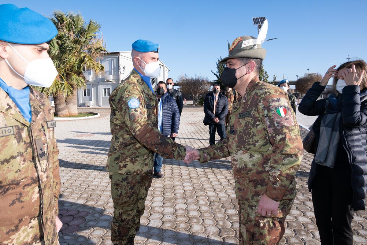 Libano, Brigata Pozzuolo alla guida del comando. Il saluto di Figliuolo